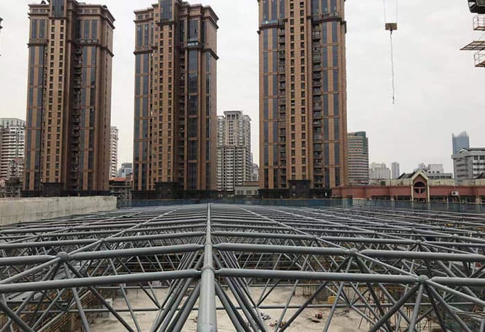 济源螺栓球网架结构